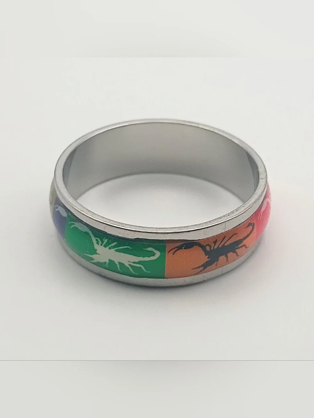 Stainless Steel Scorpion Pattern Men's Ring